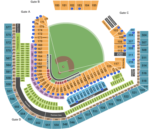 Tribe Seating Chart